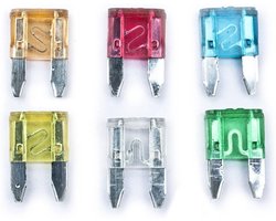 Platte Steekzekeringen - Auto Zekeringen - Voertuig Elektronica - 120 Stuks Set - Mini Formaat