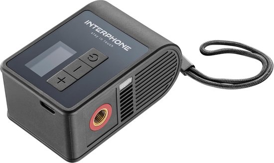 Fietsbanden Pomp - Mini Compressor - Banden Oppompen - Automatische Stopfunctie - 120 PSI - Zwart — afbeelding 4