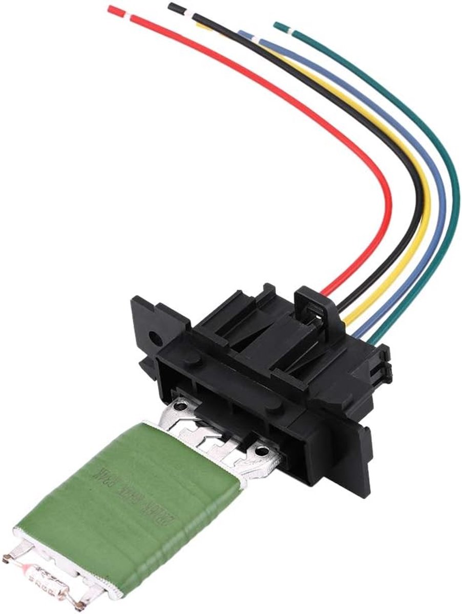 Aanjager Weerstand - Ventilator Weerstand - Auto Interieur - Met Bedrading - 10x8x5 cm