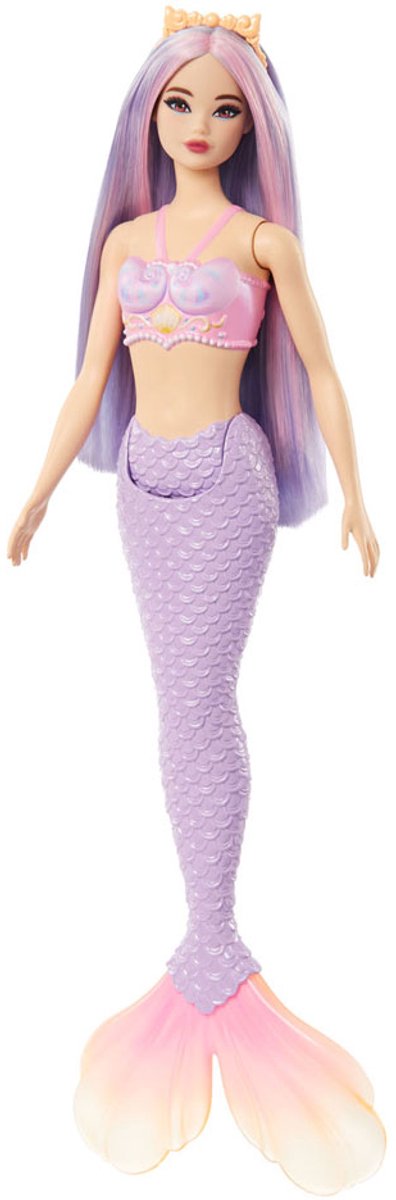 Barbie A Touch of Magic - Paarse zeemeermin staart - Barbiepop — afbeelding 6