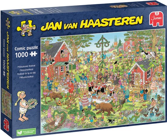 Jan van Haasteren - Midzomerfeest - 1000 stukjes puzzel - Legpuzzel