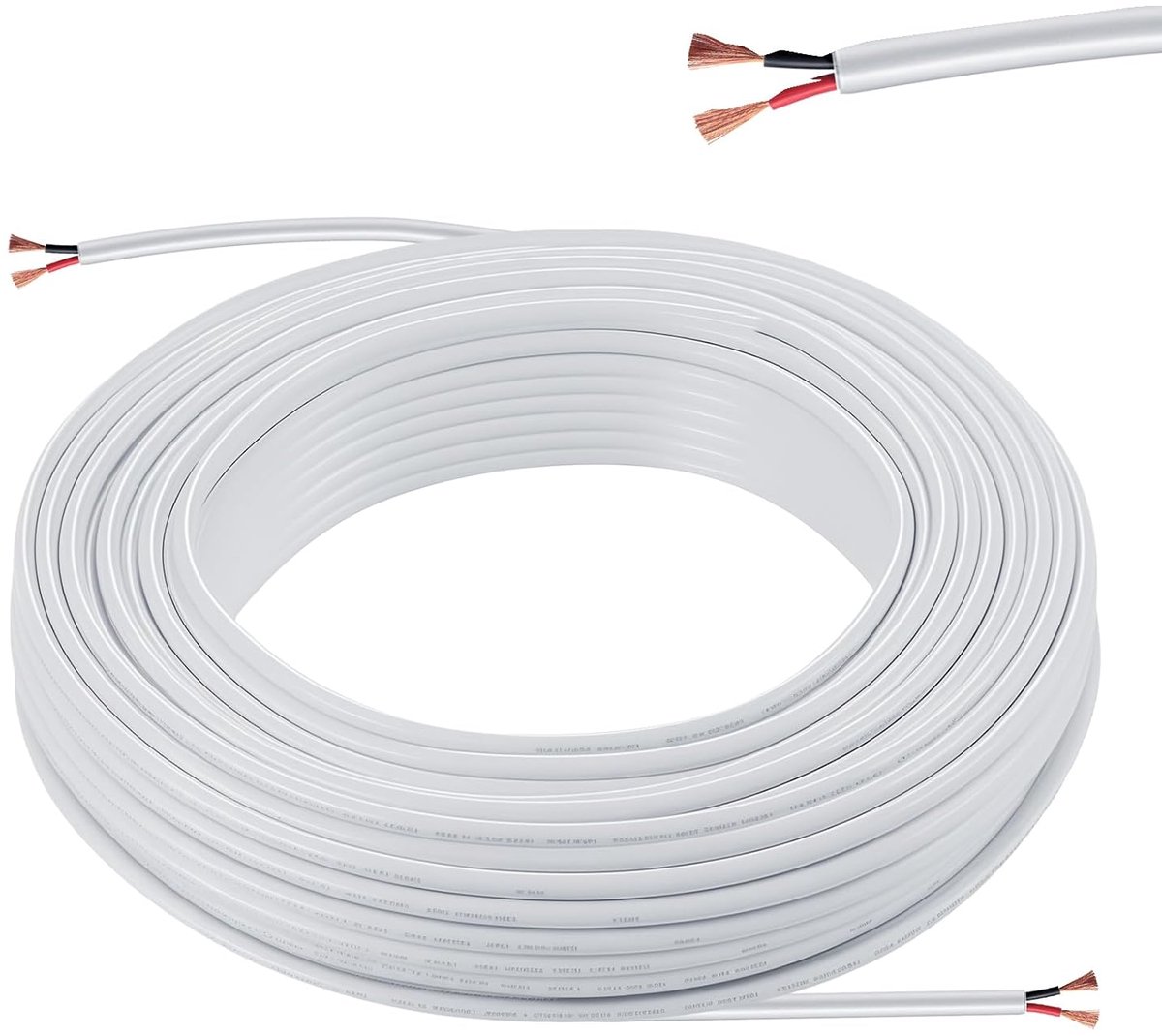 Elektrische Draad - 2-aderige Kabel - Voertuigbedrading - Hoge Geleiding - 10 Meter - Zwart