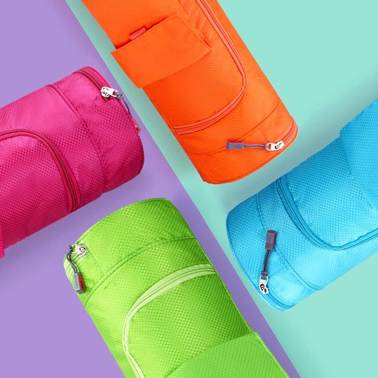 Yoga Mat Tas - Yogatas Schoudertas - Fitness Accessoires Opbergen - Waterdicht Slijtvast Nylon - 88x22 cm - Oranje — afbeelding 4