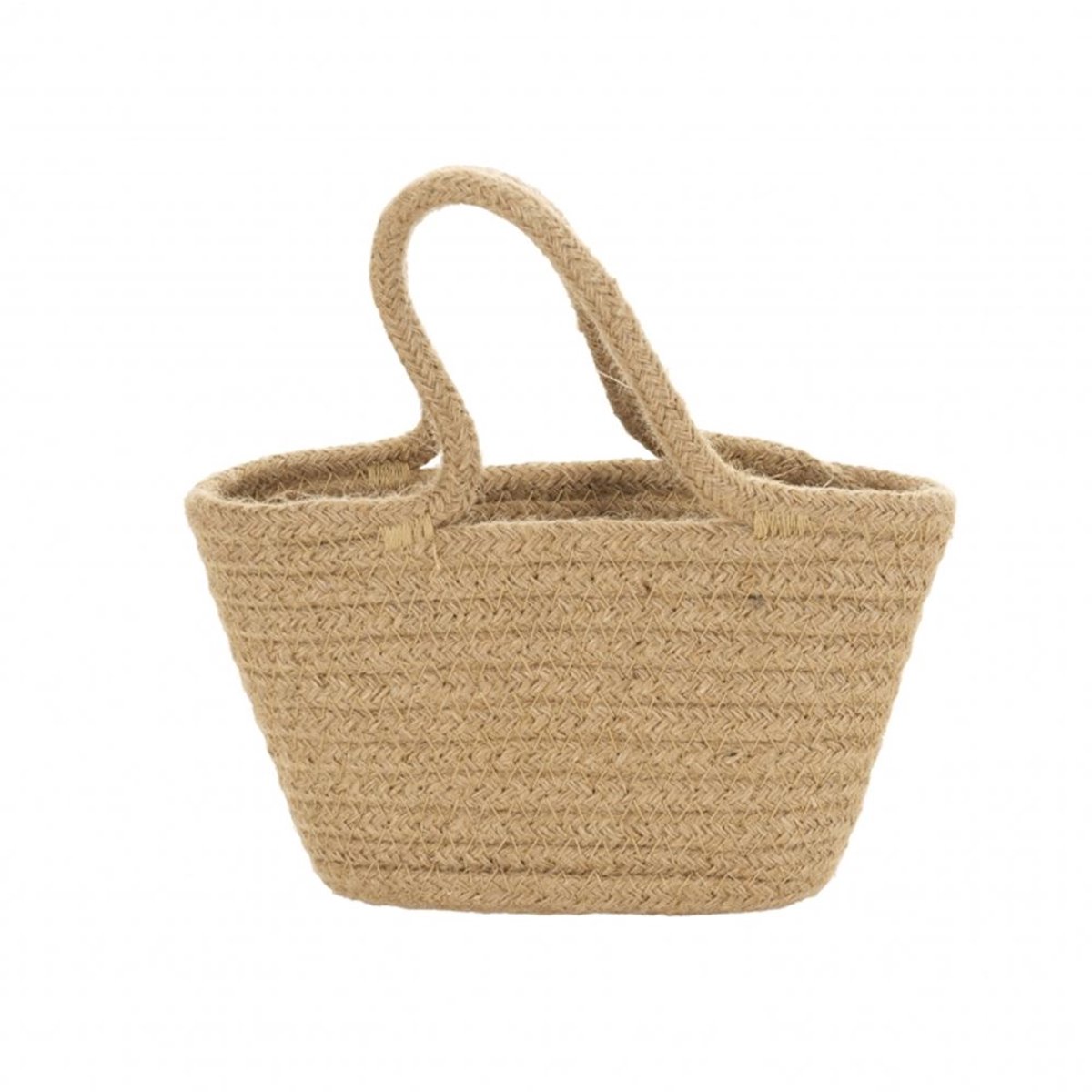 Egmont Toys mandje touw speelgoedmand 18x10,5x11 cm.