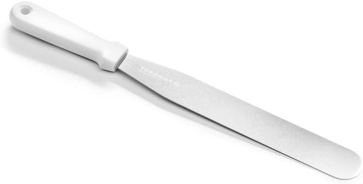 Cake Spatel - Deegspreider - Bakken - Roestvrij staal - 38 cm - Zilver