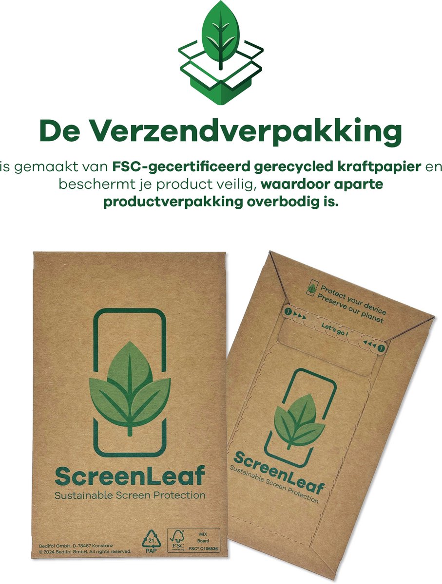 ScreenLeaf - Screenprotector voor Ring Video Doorbell 4 / Doorbell 3 - Duurzame schermbescherming Folie Beschermfolie transparant 2 Stuks – foto 4