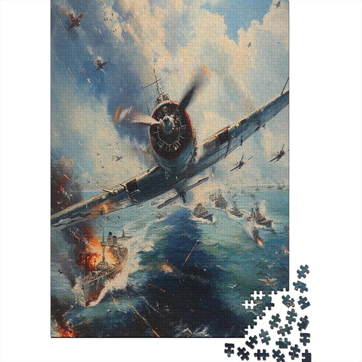 Puzzel 1000 Stukjes - Legpuzzel Volwassenen - Ontspanning Thuis - Hoge Resolutie Print - 75 x 50 cm - Stijl-9
