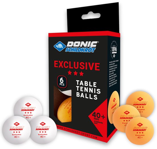 Donic Schildkröt 608533 balle de tennis de table 6 pc(s)