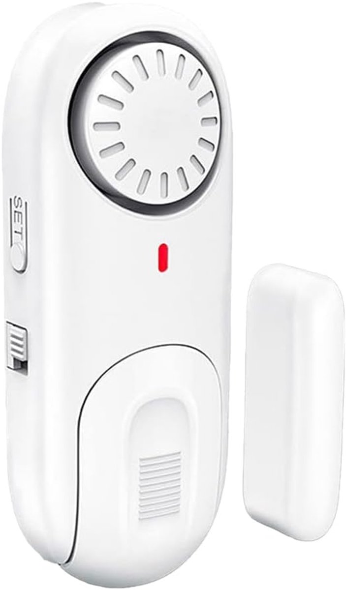 Deur Raam Sensor - Inbreker Alarm - Huis Beveiligen - Direct Alarm Signaal - 105 Decibel - Wit