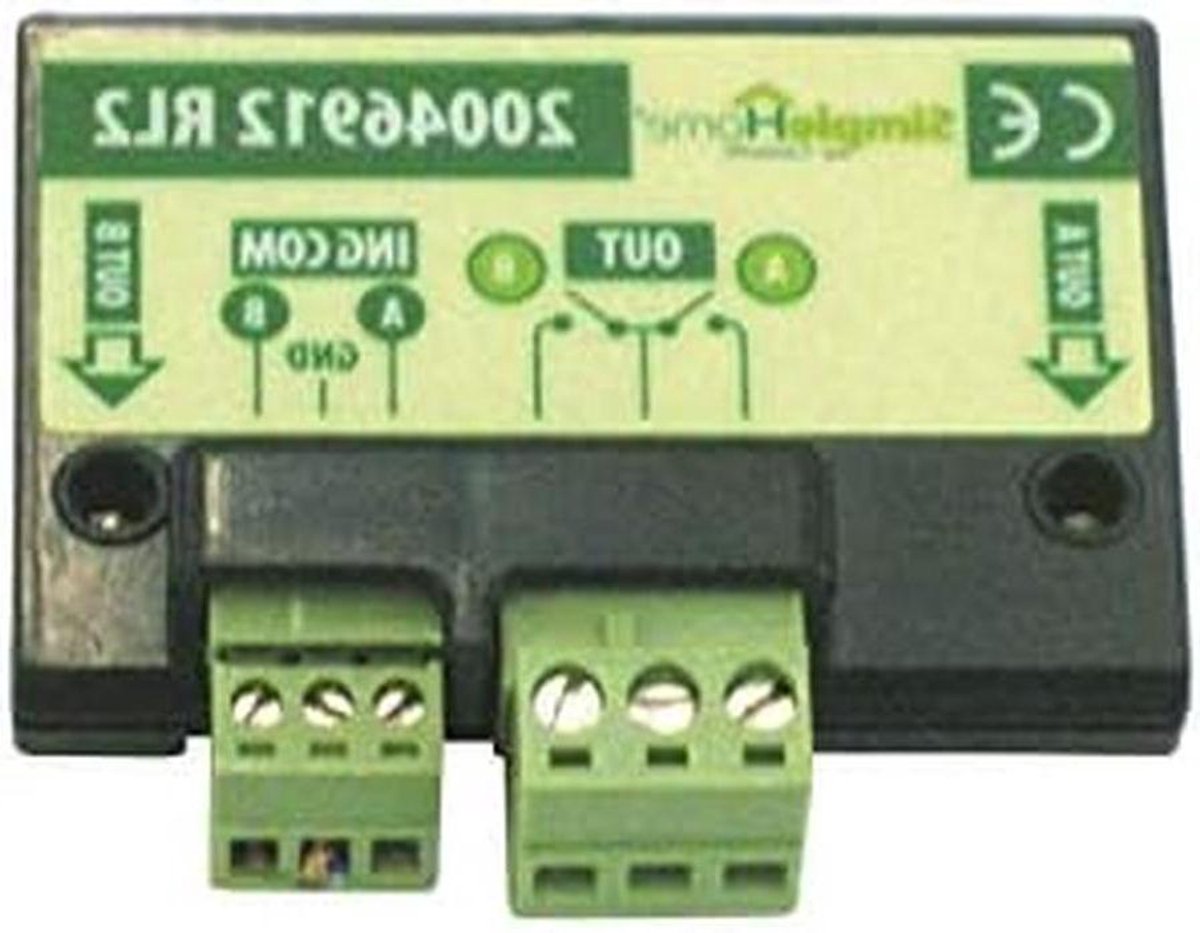 Intercom Module - Deur Intercom - Toegangscontrole - 2 Relais Interface - 144 Watt - Grijs