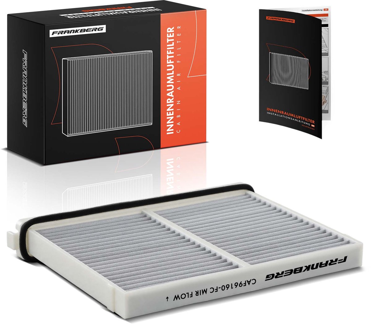 Frankberg 1x interieurfilter actiefkoolfilter voor Mazda