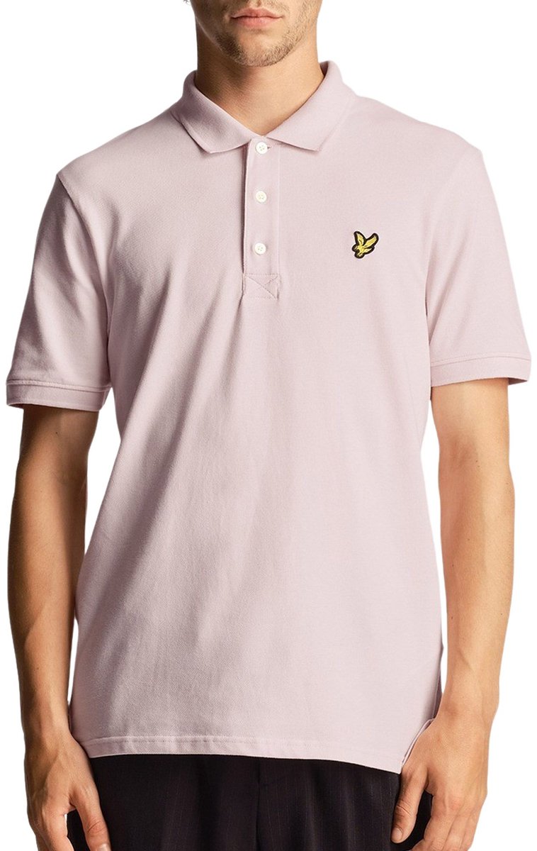 Lyle & Scott Plain Polo Heren - Maat S