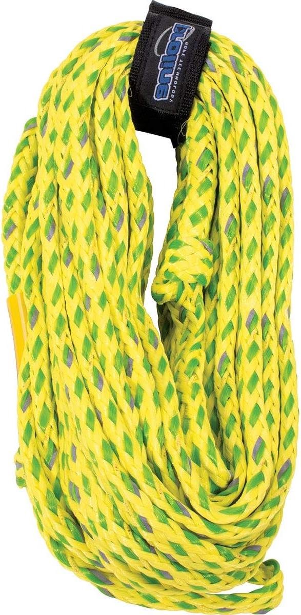 Sleepbuis Kabel - Waterski Touw - Watersport Trekken - Met Drijvende Kern - 60' 5/8" - Groen