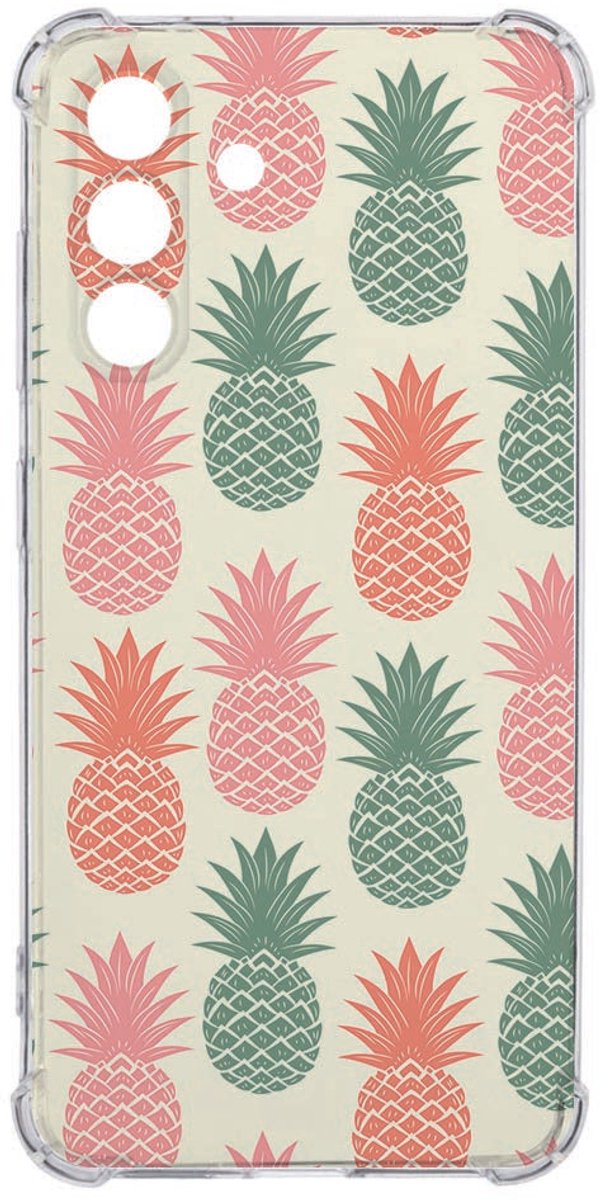Flexibele Back Cover Samsung Galaxy A36 - Ananas TPU Antishock