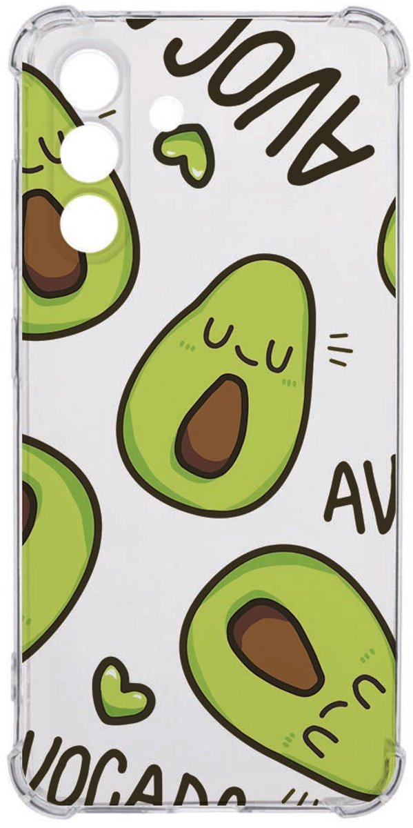 Samsung Galaxy A36 Back Cover - Avocado Singing TPU Antishock