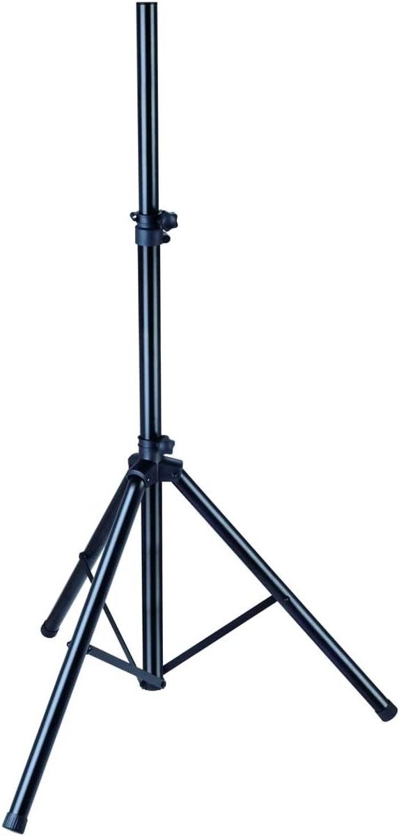 Speaker Box Houder - Versterker Stand - Muziek Installatie - Verstelbare Hoogte - 185 cm - Zwart