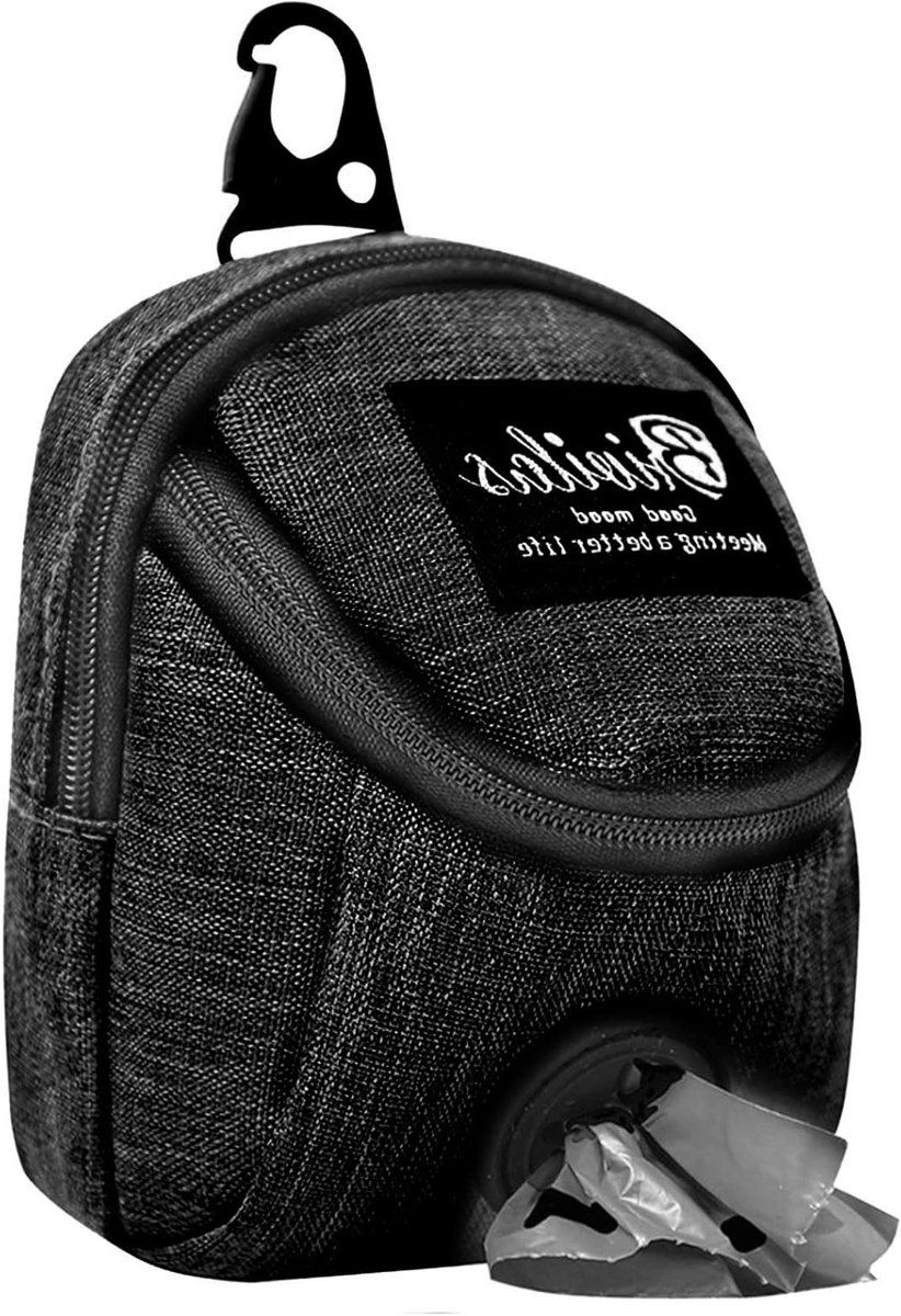 Hondenpoepzakjesdispenser en Voedingszak voor Training, Multi-functionele Treat Bag voor Wandelen en Training