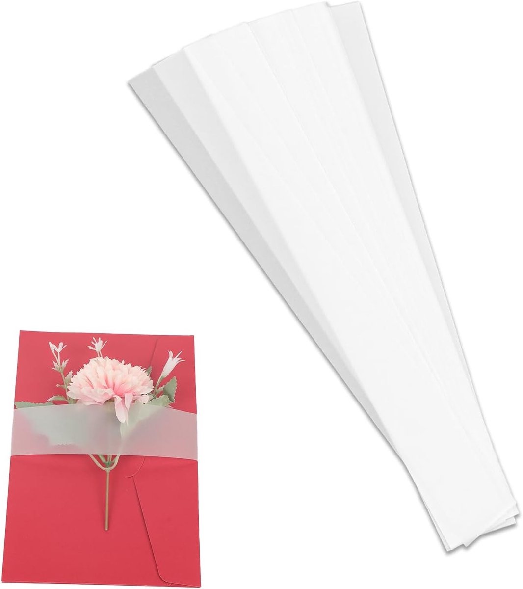 100 Stuks Transparante Envelop Tapes voor Uitnodigingen en Kaarten, Perfect voor Trouwen en Feestjes, Geschikt voor 2.7x17.8cm en 10.2x15.2cm Enveloppen
