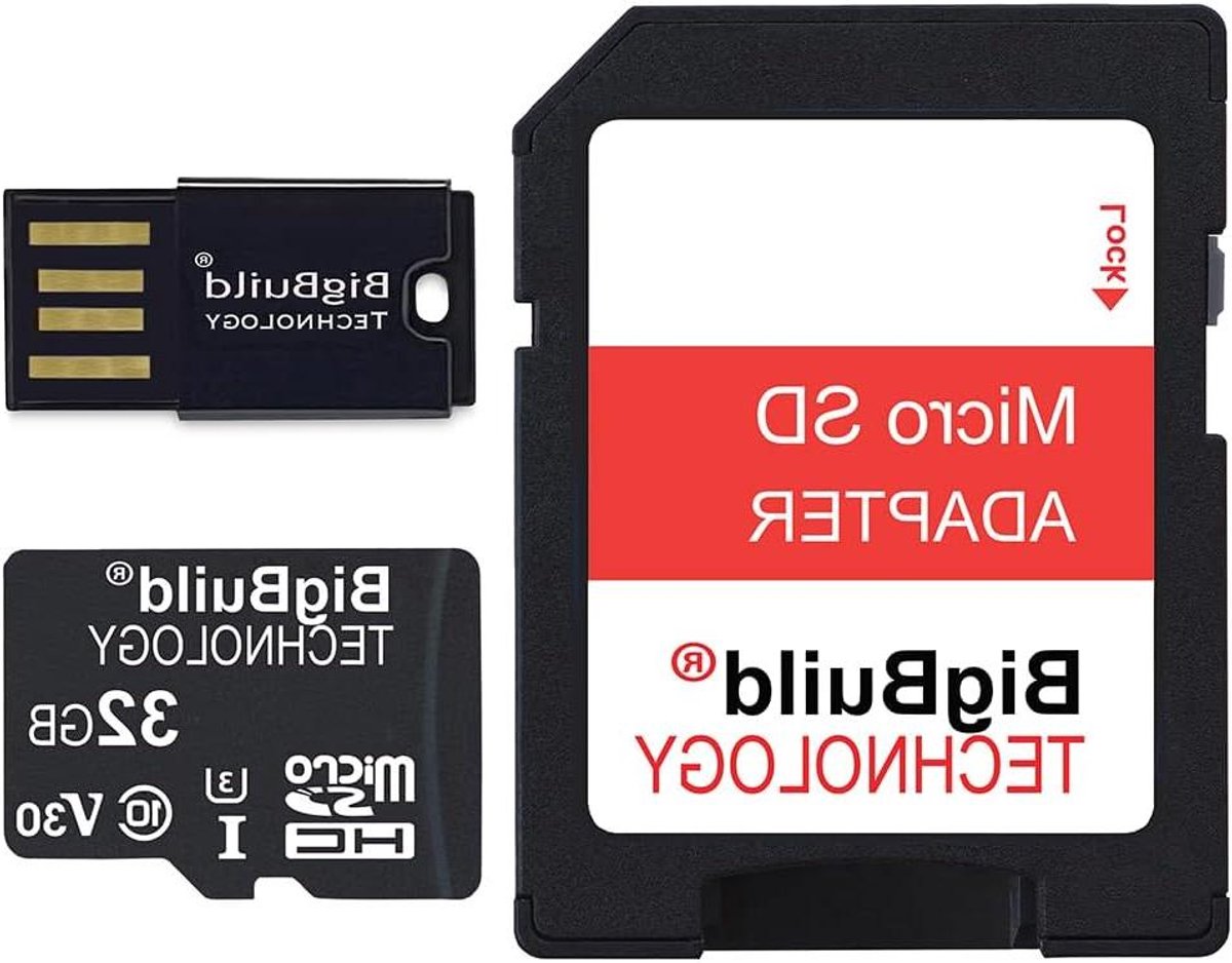 Micro SDHC Geheugenkaart - SD Kaart Opslag - Navigatie Camera Opslag - 100MB/s Leessnelheid - 32GB - Niet gespecificeerd