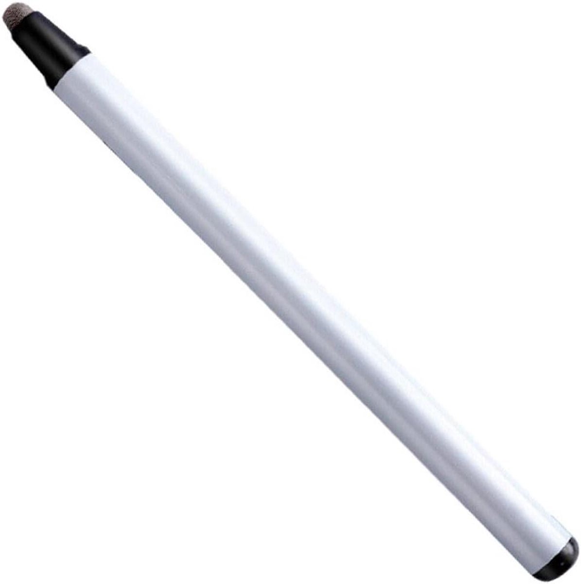 Telescopische Aanwijzer - Uitschuifbare Presentator - Klaslokaal Presenteren - Zachte Vilten Punt - 18-100 cm - Wit