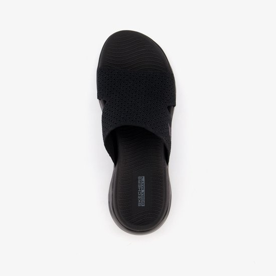 Skechers On The Go 600 dames slippers zwart - Maat 39