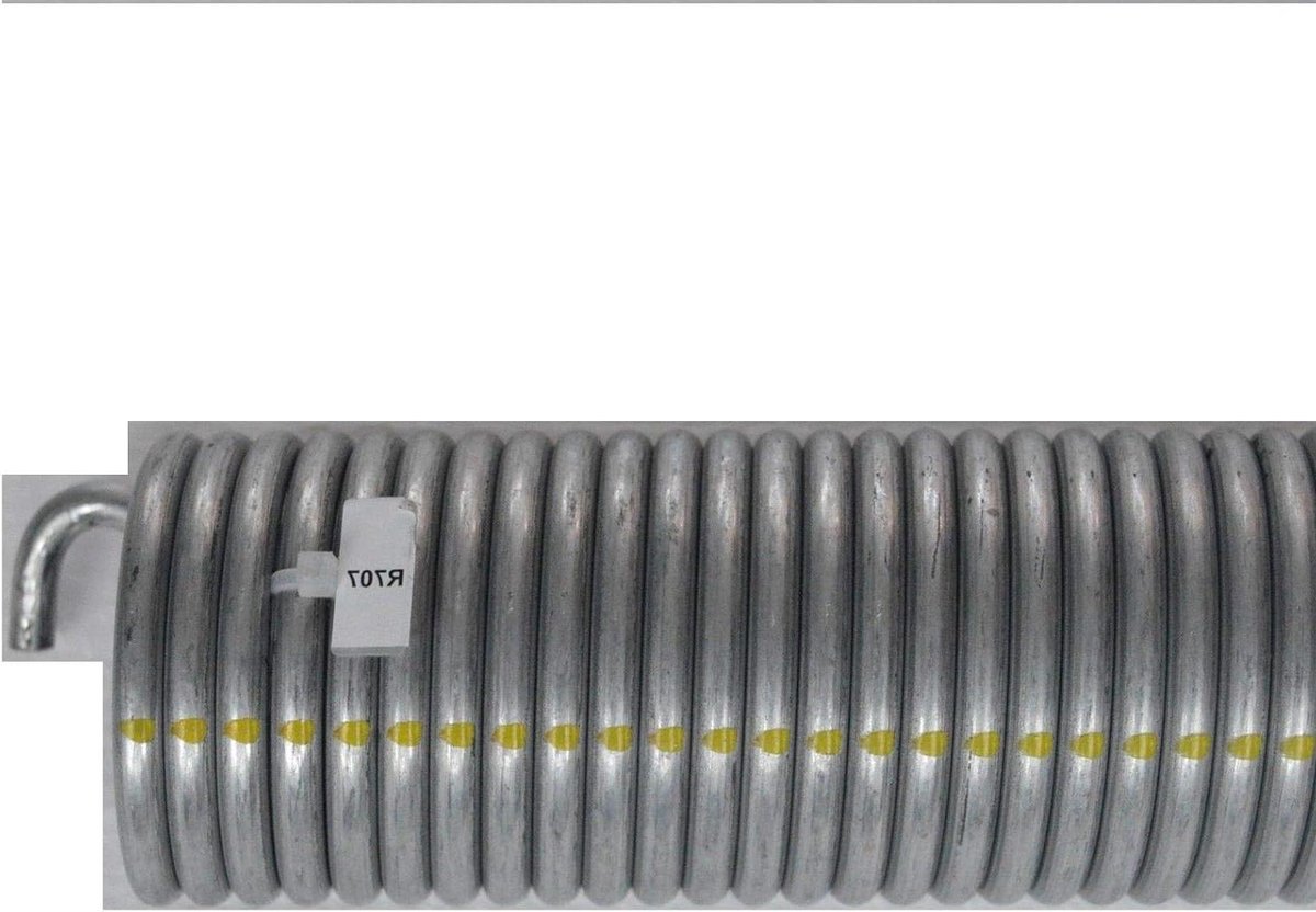 Torsieveer Garagedeur - Deurveer Vervanging - Garagedeur Reparatie - Vervangt R26 Model - 867 mm Lengte - Roestvrij metaal