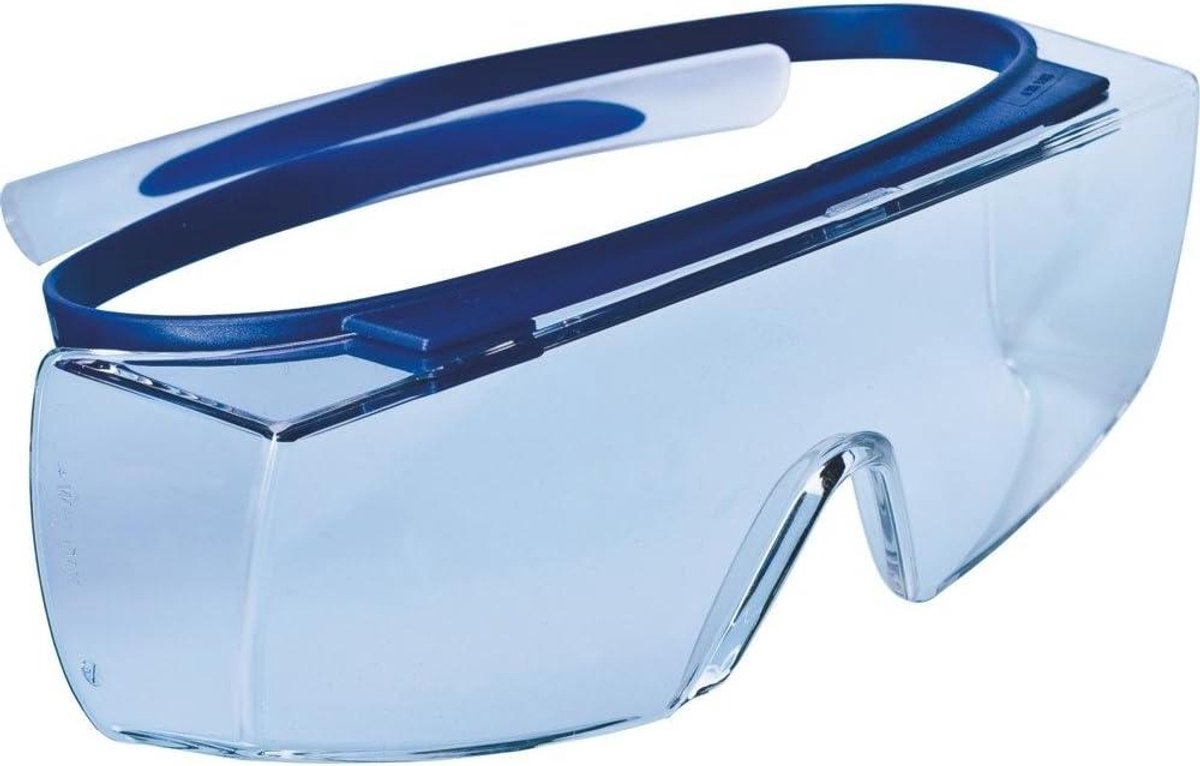 Veiligheidsbril - Beschermbril Goggles - Bescherming Brildragers - Zeer Slagvast - 1 Stuks - Transparant