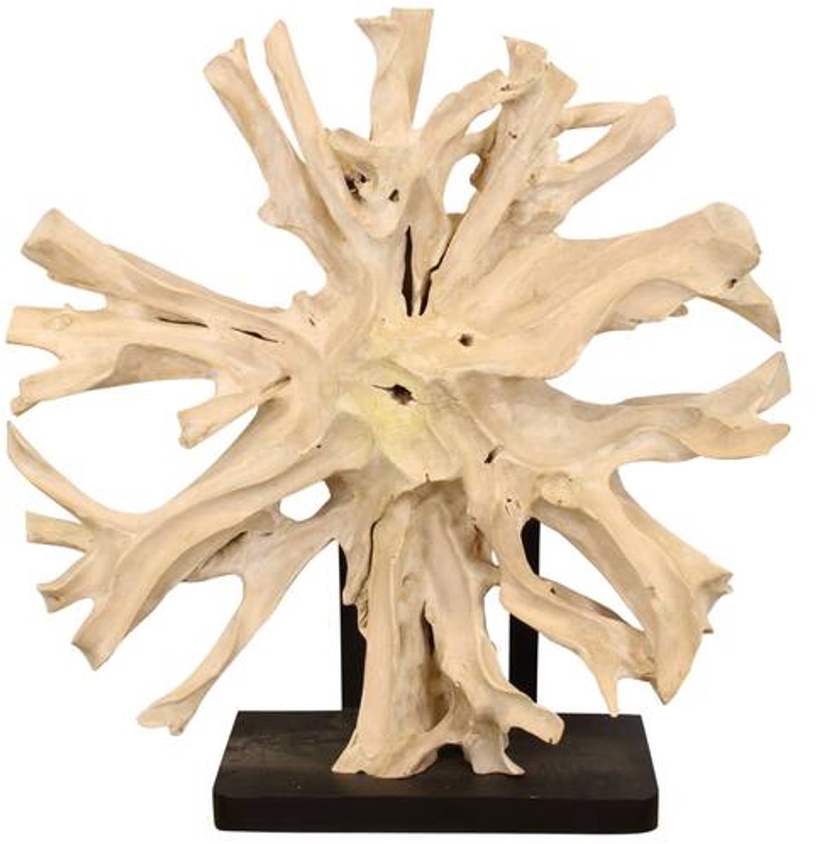 Ornament van teakhout – 118 x 30 x 118 cm | Cozy Ibiza