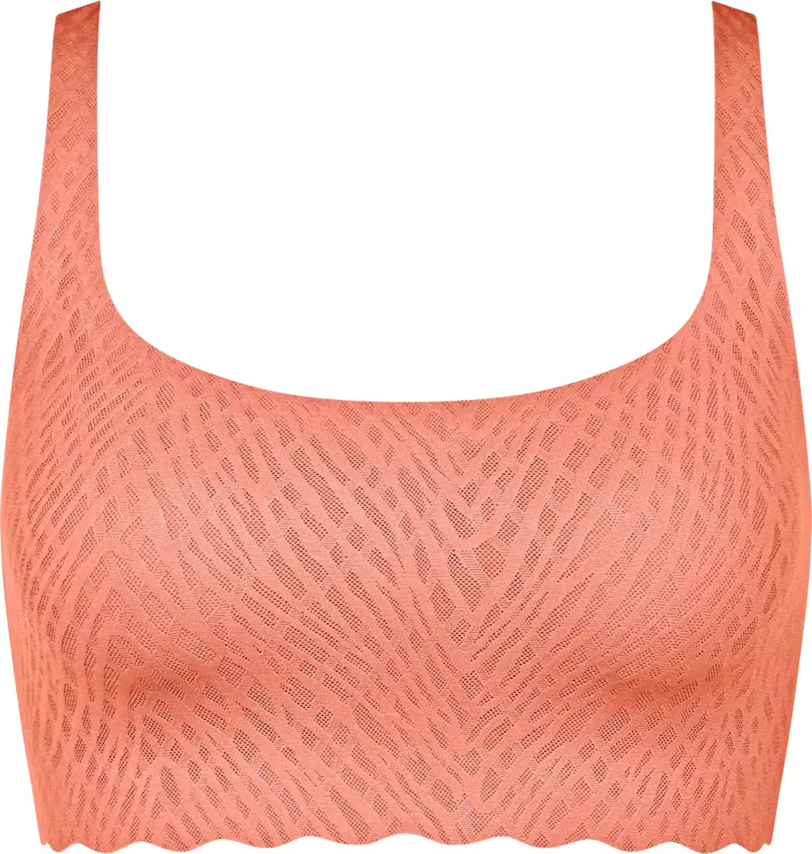 Sloggi Women ZERO Feel Bliss Top - bralette - licht abrikoos Oranje