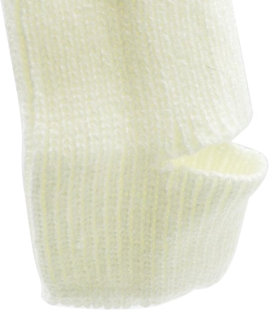 Allecto - Dames Yoga Sokken - Gebreide Lange Legwarmers - Wit - Fitness - Dans - Ideaal voor Sport en Ontspanning - Perfect voor Thuis en Studio van allecto — afbeelding 2