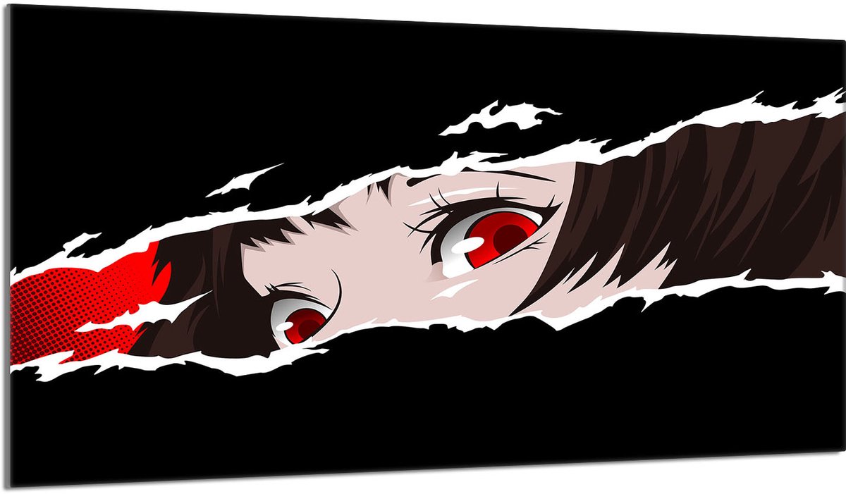 TMK ArtDeko Serie - Snijplank - Glas - 90x52 cm - Anime