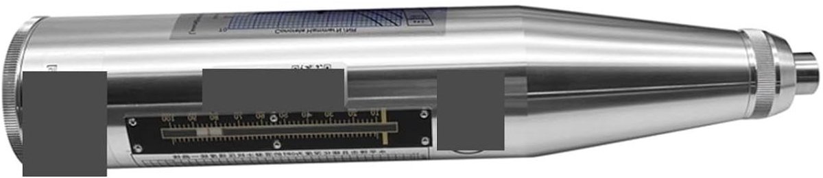 Beton Rebound Hamer - Schmidt Tester - Beton Kwaliteit Testen - Hoge Precisie Metingen - 75 mm Slag - Zilver