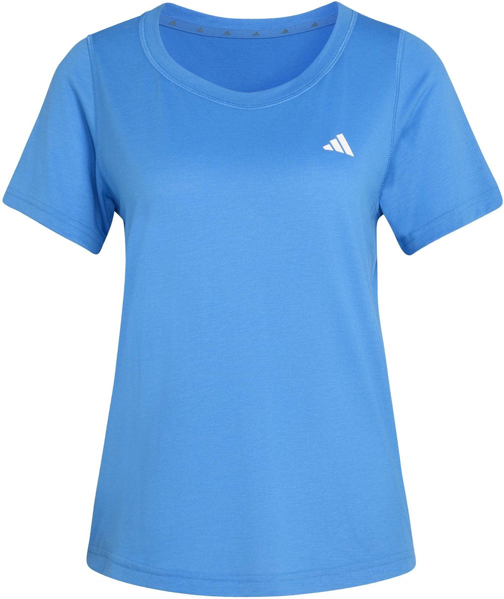 ADIDAS we min scp tee Training t-shirt korte mouw dames Blauw