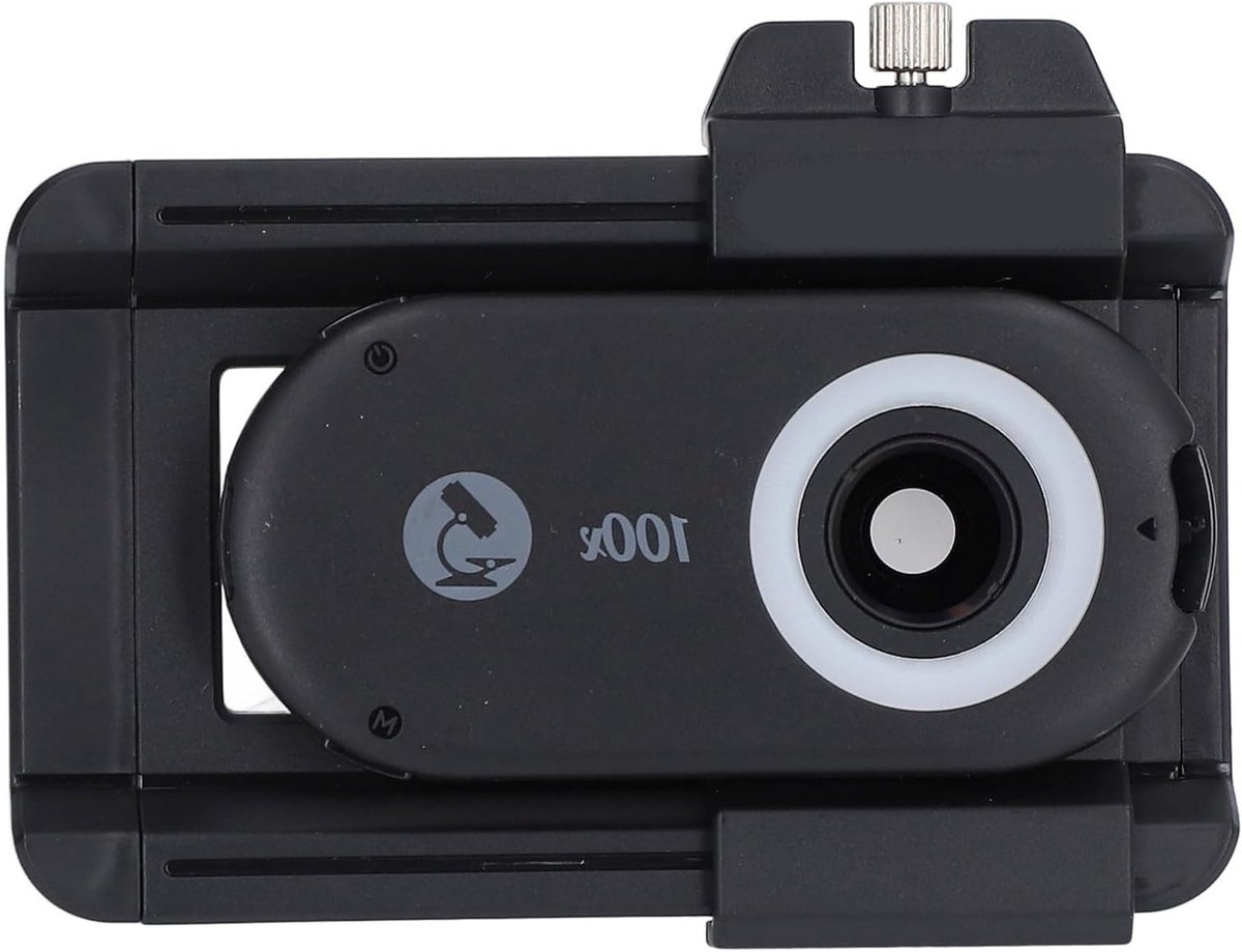 Professionele Macro Lens voor Smartphone met LED Licht en CPL Filter - Geschikt voor iOS en Android, 100X Vergroting voor Haarscherpe Foto's