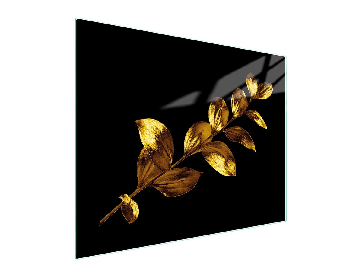 TMK ArtDeko - Snijplank - 52x40 cm - Glas - Goud
