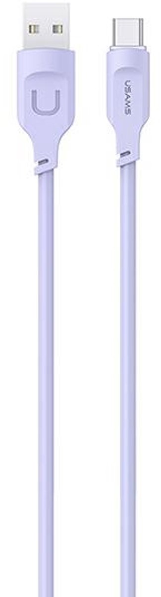 USAMS Lithe Serie - USB-C Kabel - Express Opladen - 1,2 meter - Purper