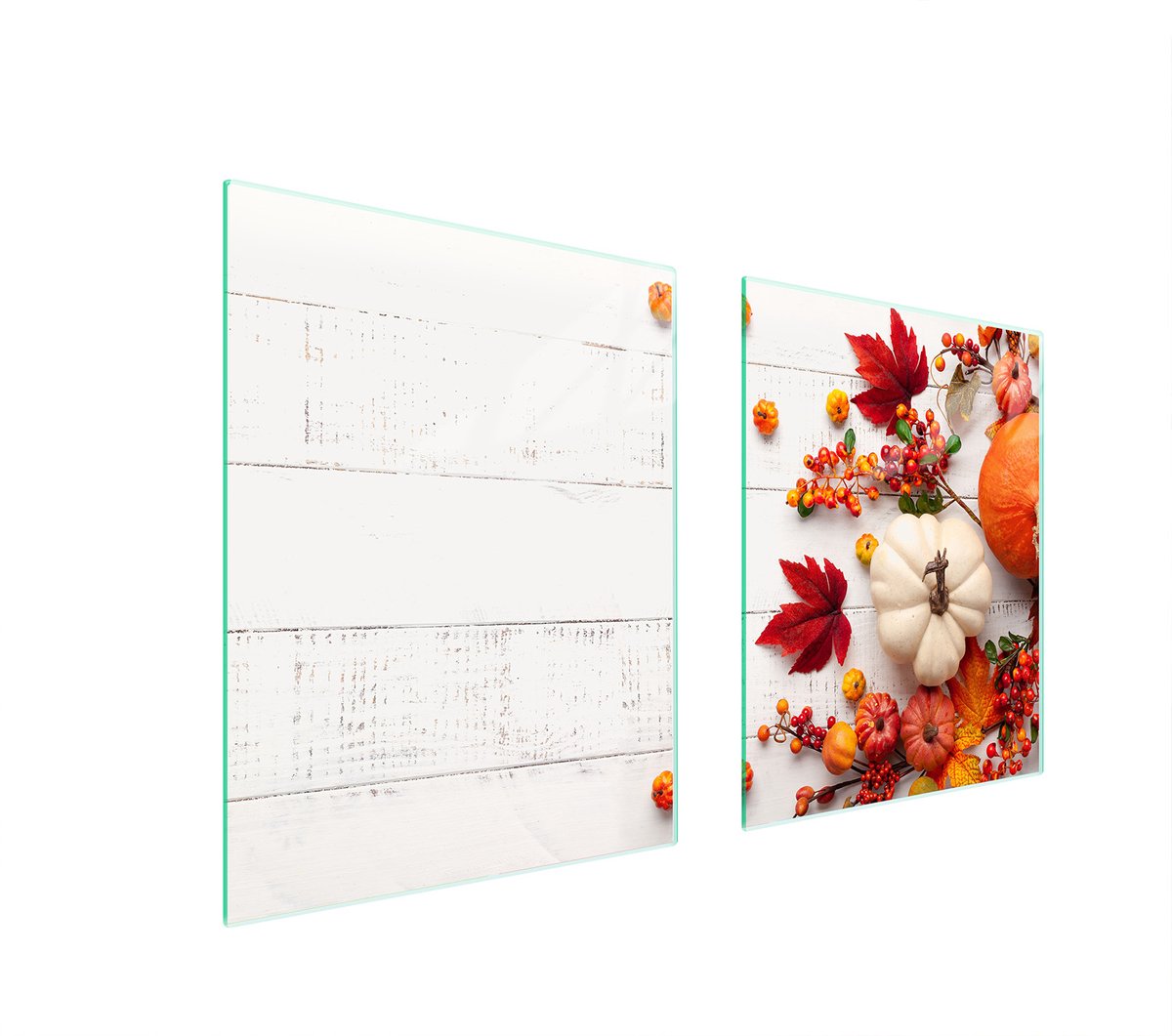 TMK ArtDeko - Glazen Beschermplaat - 85x52 cm - Snijplank - Veilig
