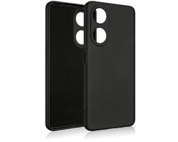 Beline Oppo A98 Serie - Silicone Hoes - Zwart - Hoogwaardige Bescherming - Soepel en Makkelijk Plaatsen
