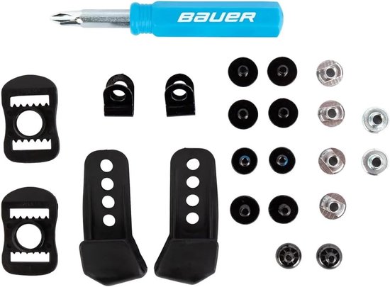 Helm reparatieset - Onderhoudskit - Sportuitrusting onderhoud - Universeel toepasbaar - 22 stuks - Transparant — afbeelding 2