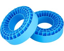 INJORA 2pcs Silicone Rubber Inserts Fit for 1.9 Inch Tyres 118-122mm Foam Inlay 1/10 RC Crawler Upgrade, Large