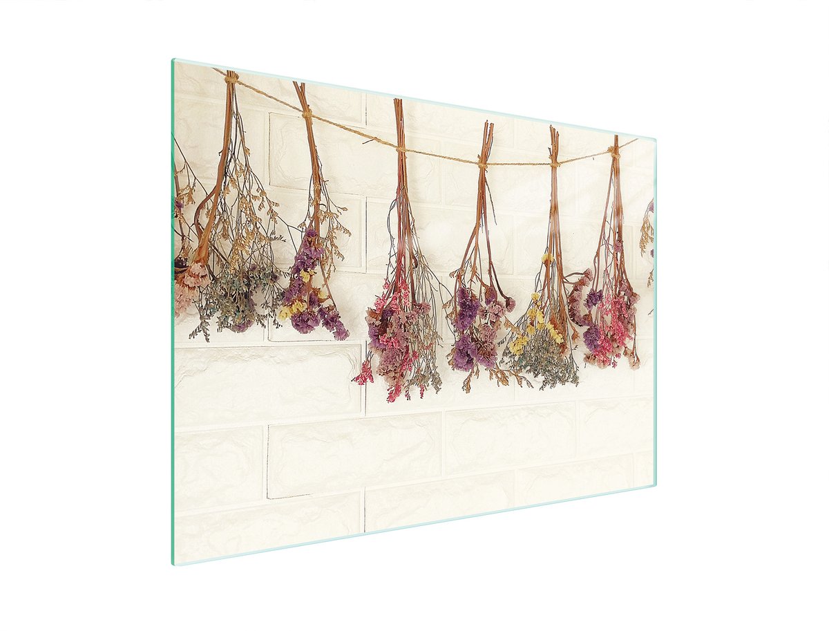 TMK ArtDeko - Snijplank - Glas - 30x22 cm - Kleurvol