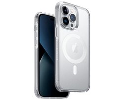 UNIQ Combat - iPhone 14 Pro Hoes - Transparant - Magclick Opladen
