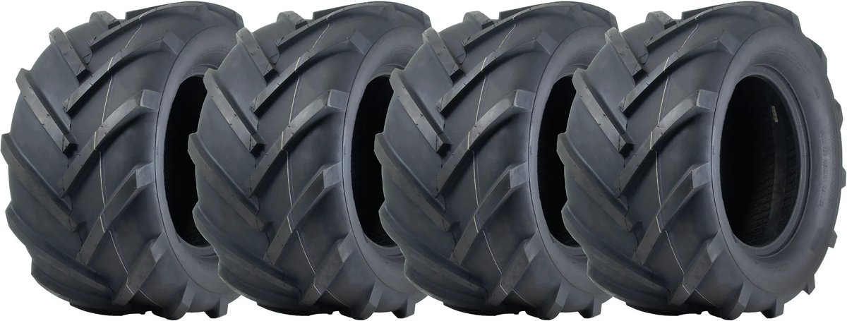 24x12.00-12 tractorband, open midden, 6-laags Wanda P328, zitmaaier - set van 4