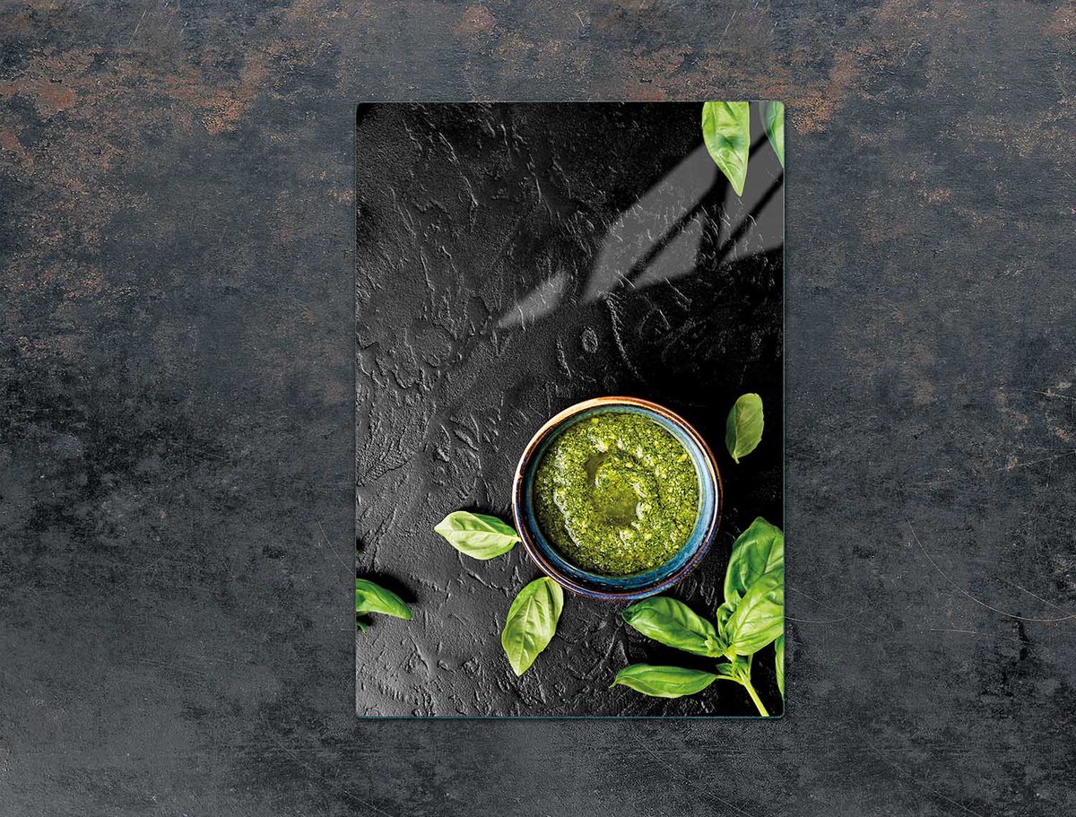 TMK ArtDeko - Snijplank - Bieslook - Glas - 35x52 cm