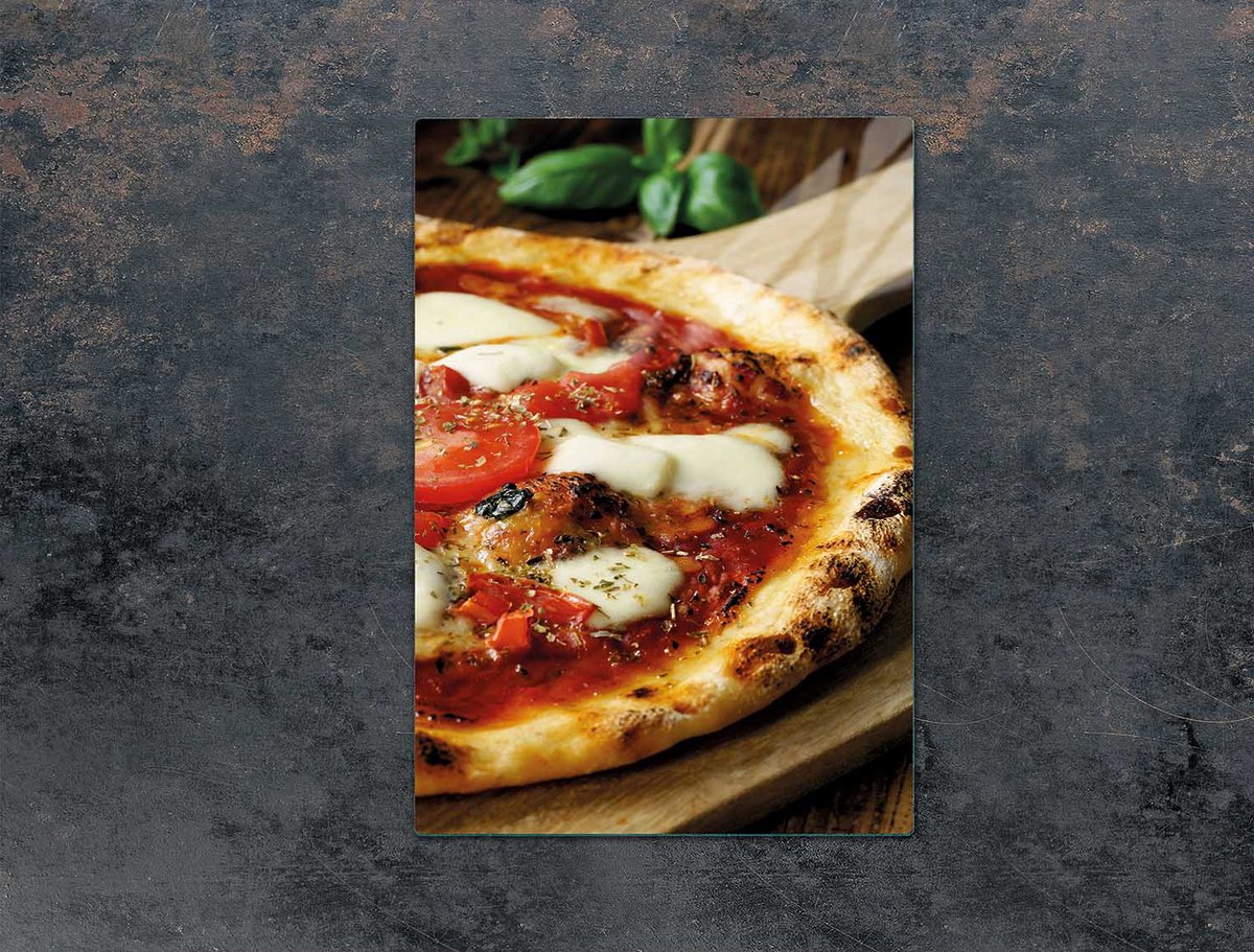 TMK ArtDeko - Snijplank - Glas - 35x52 cm - Pizza