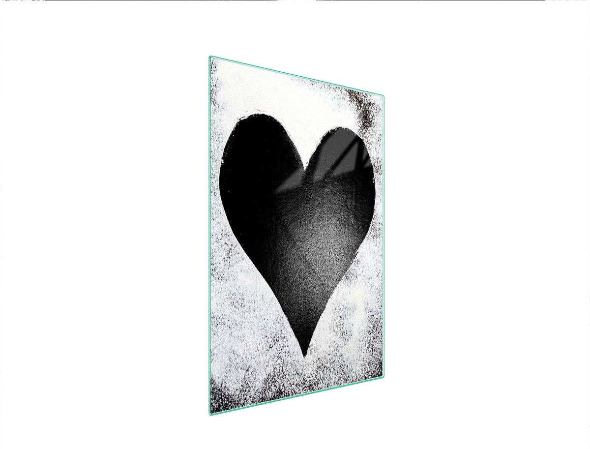 TMK ArtDeko - Snijplank - 35x52 cm - Hartvorm - Gehard Glas