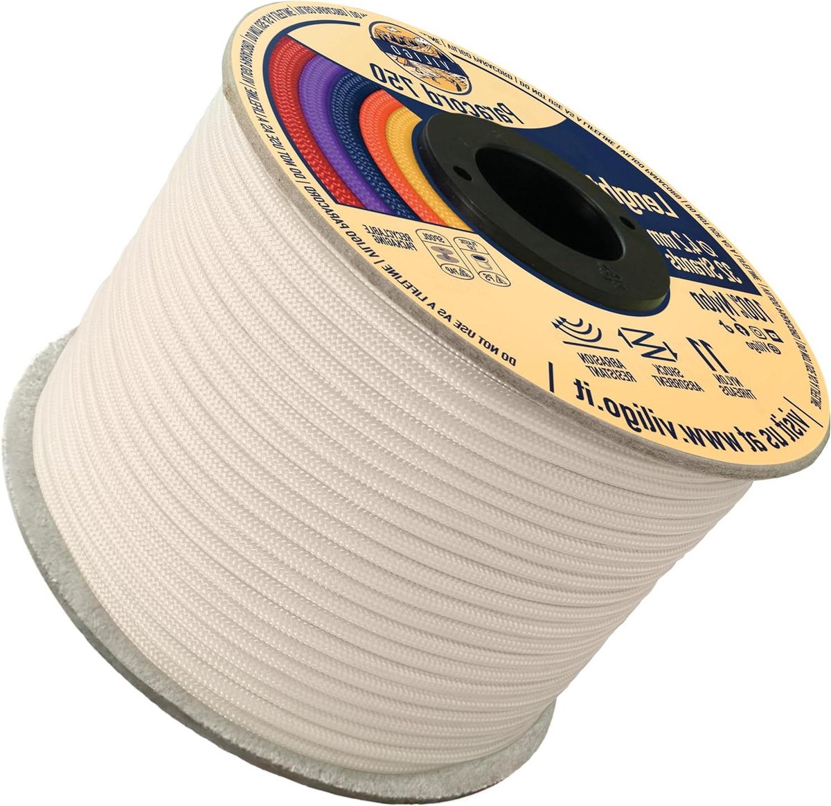 Paracord Nylon Touw - Kampeertouw Outdoor - Multifunctioneel Gebruik - Hoge Breukbelasting - 30 meter - Katoen