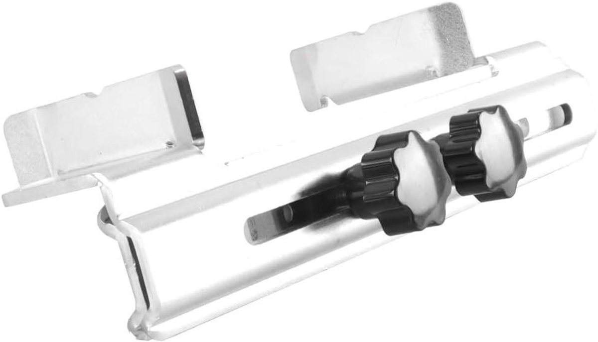 Verstekzaag Kroonstopper - Zaagstopper Set - Precisie Zagen - Brede Compatibiliteit - 26.5 x 16 x 8.7 cm - Zilver