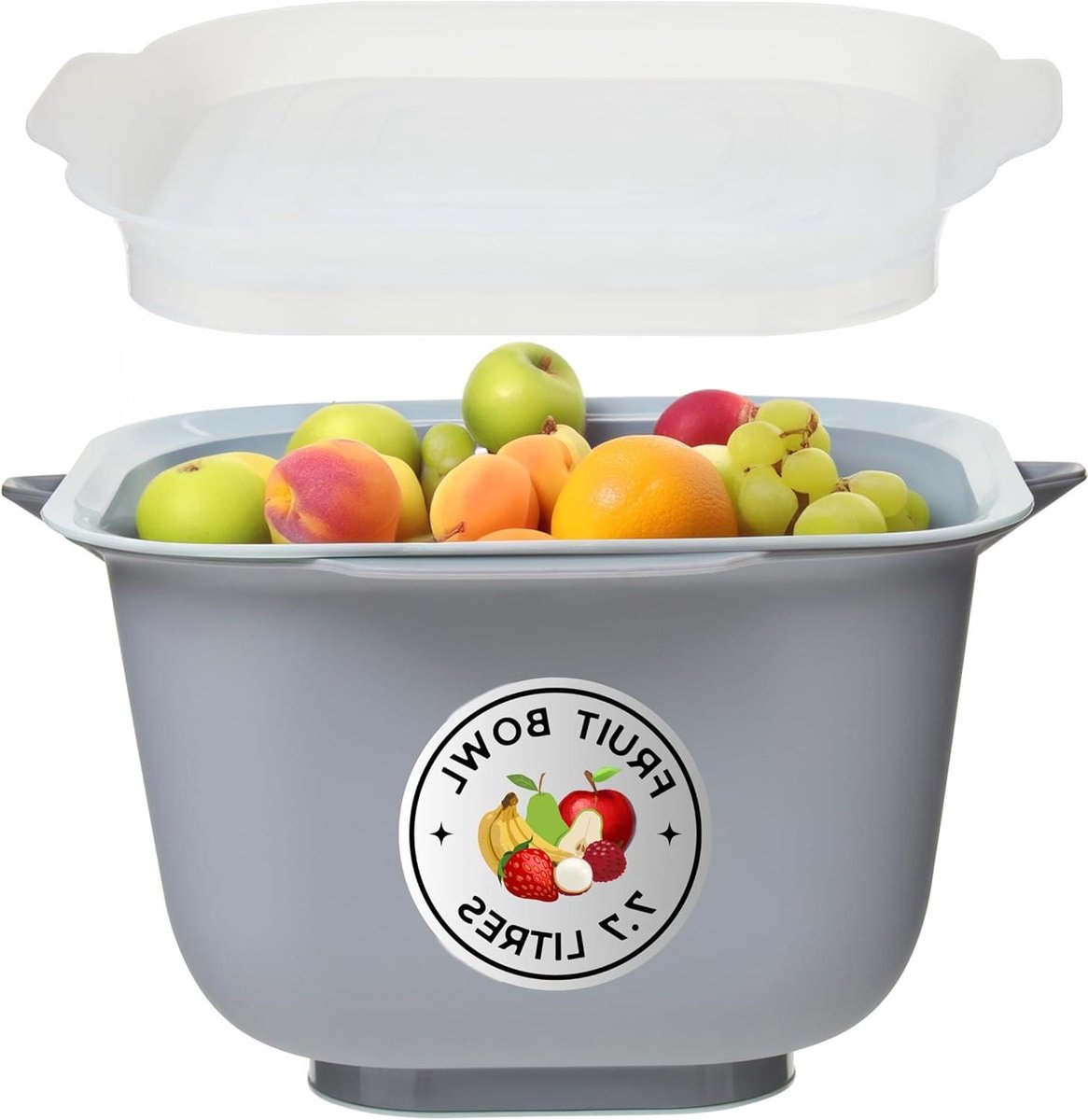 Mengkommen Set - Keukenkommen Kommenset - Fruit Bewaren - Nestbaar Ontwerp - 31 cm - Assorti