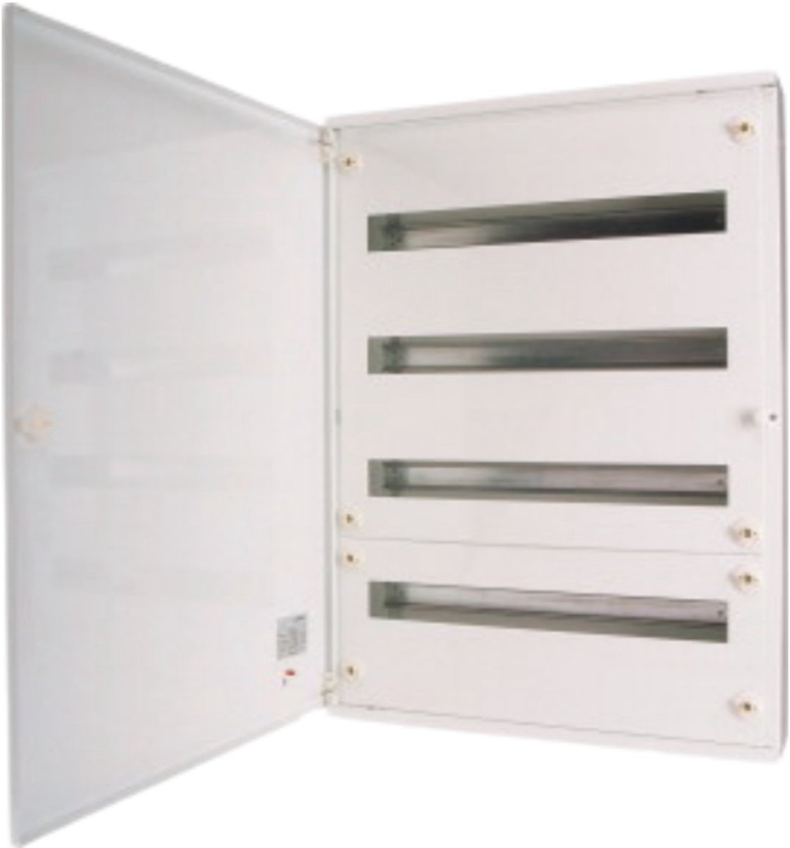 Eaton Complete opbouw-vlakverdeler, wit, 24 SU per rij, 4-rijig, type C, 283032